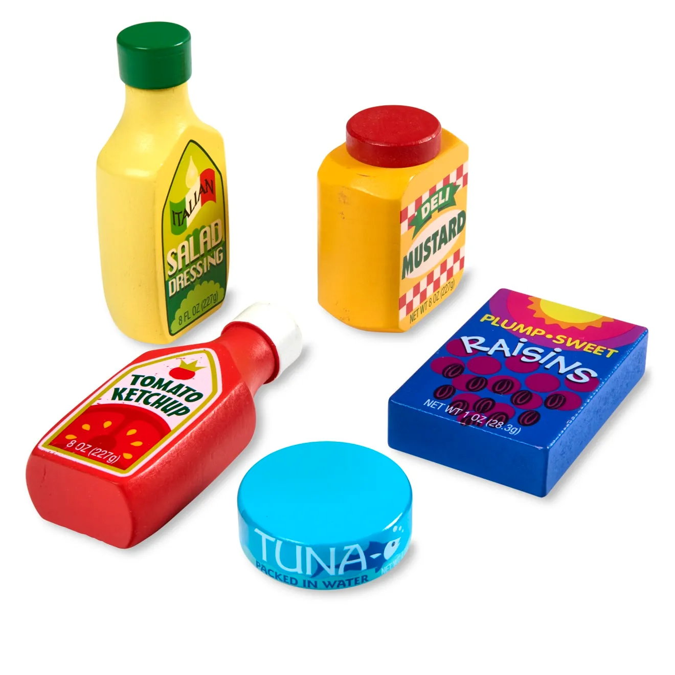 Melissa & Doug Pantry Lebensmittel Holzspielessen 9-teilig