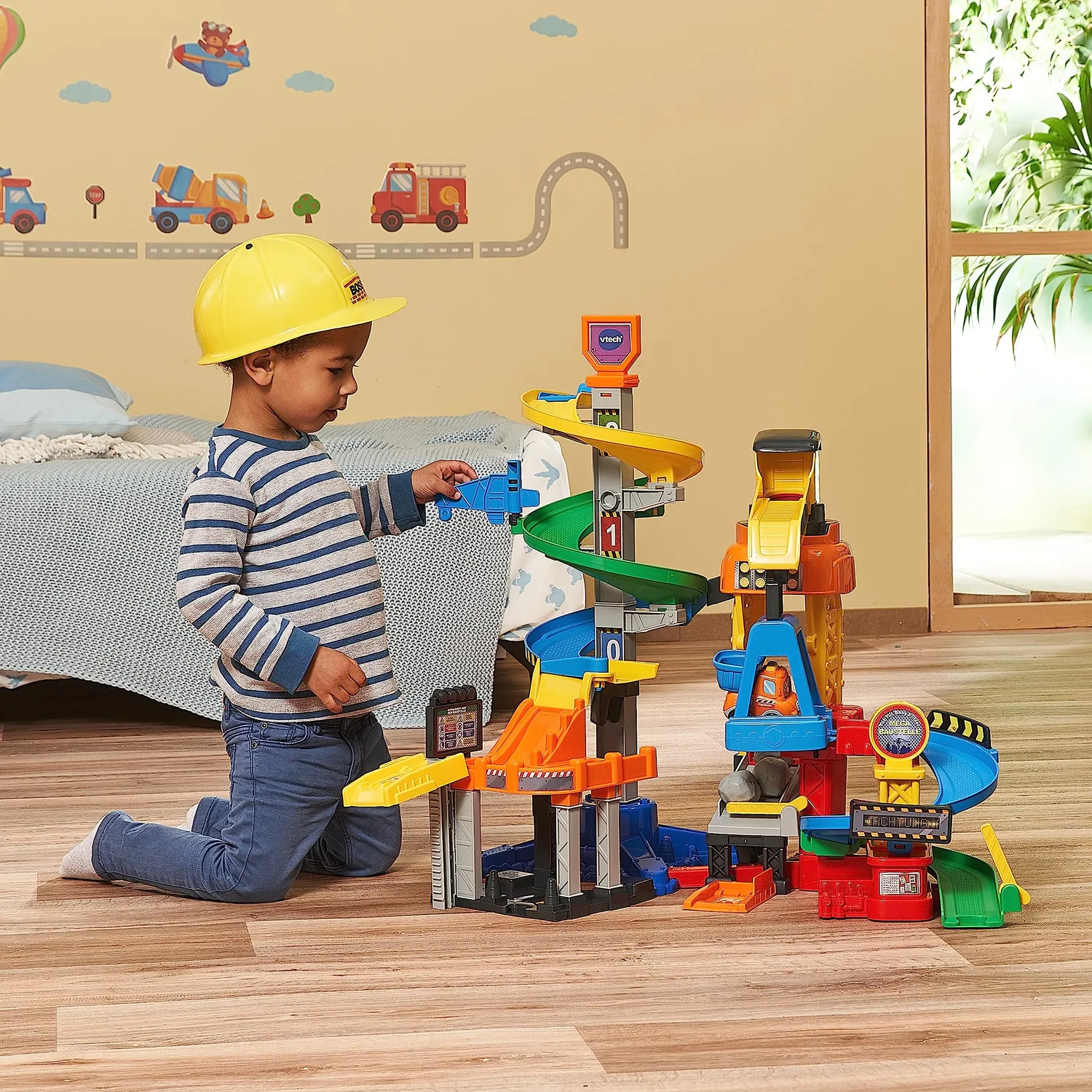 Vtech Tut Tut Baby Flitzer Mega Baustelle mit Kipplaster
