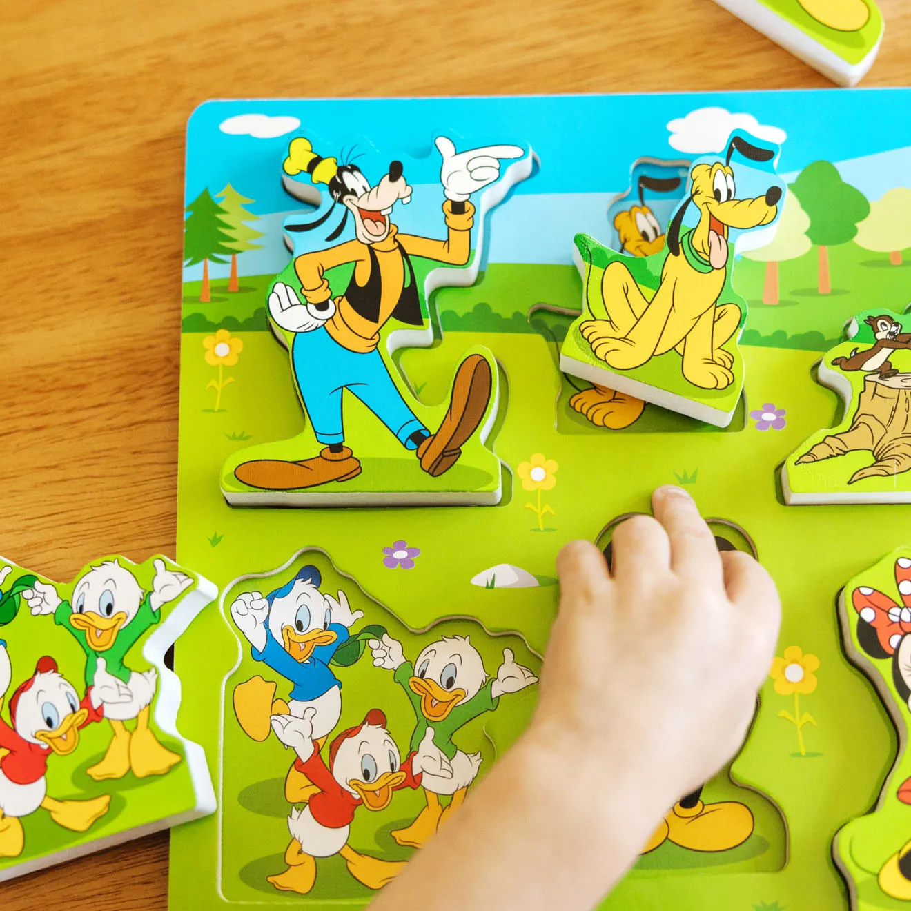 Melissa & Doug Disney Mickey Mouse Holzpuzzle 8 Teile ab 2 Jahre