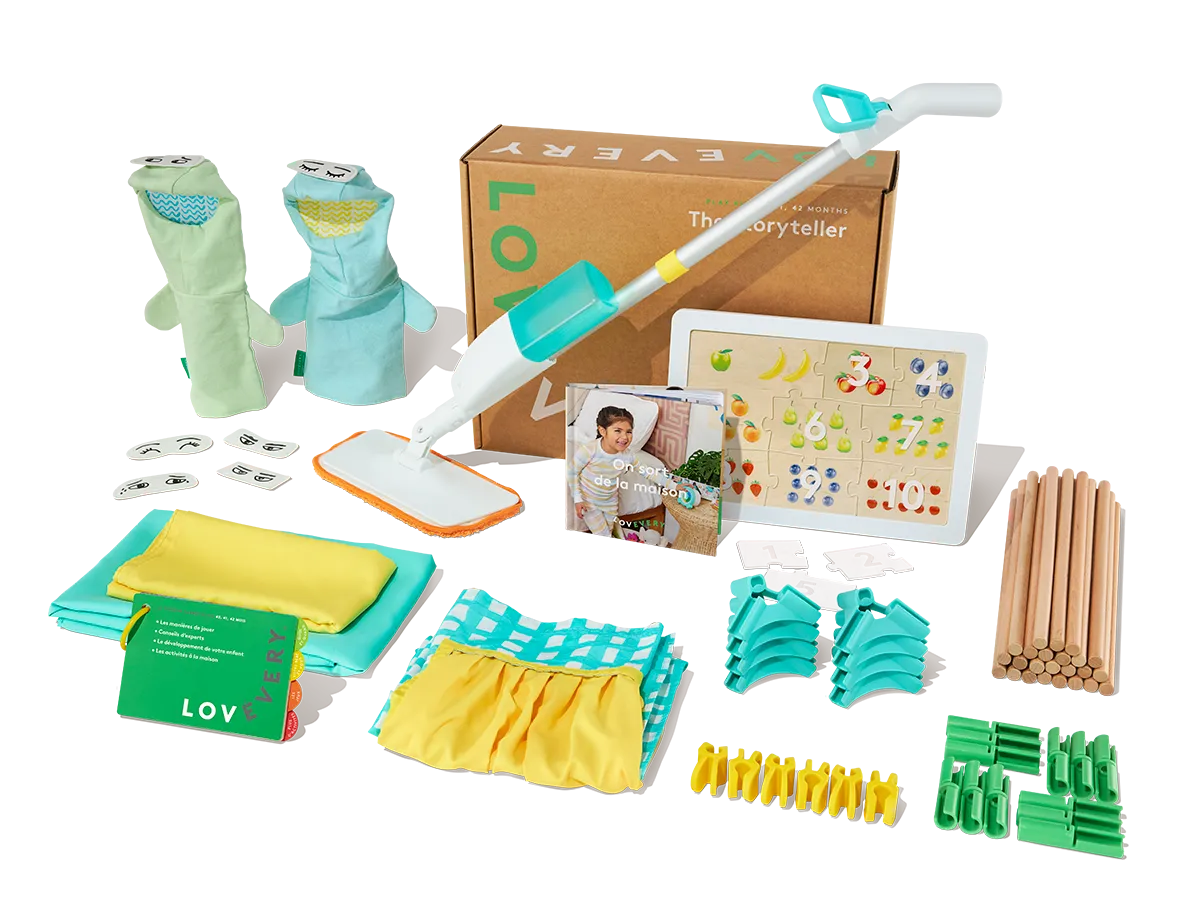 Lovevery Das Erzähler-Set Lernspielset Deutsch