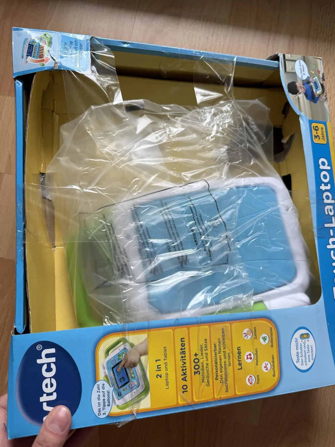 VTech 2-in-1 Touch-Laptop Lerncomputer Mehrfarbig Touchscreen