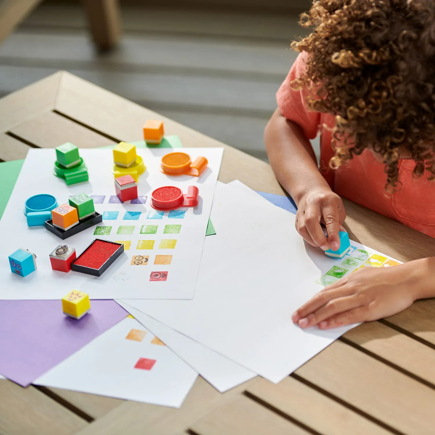 Learning Resources Numberblocks Stampoline Freizeitpark Stempelset