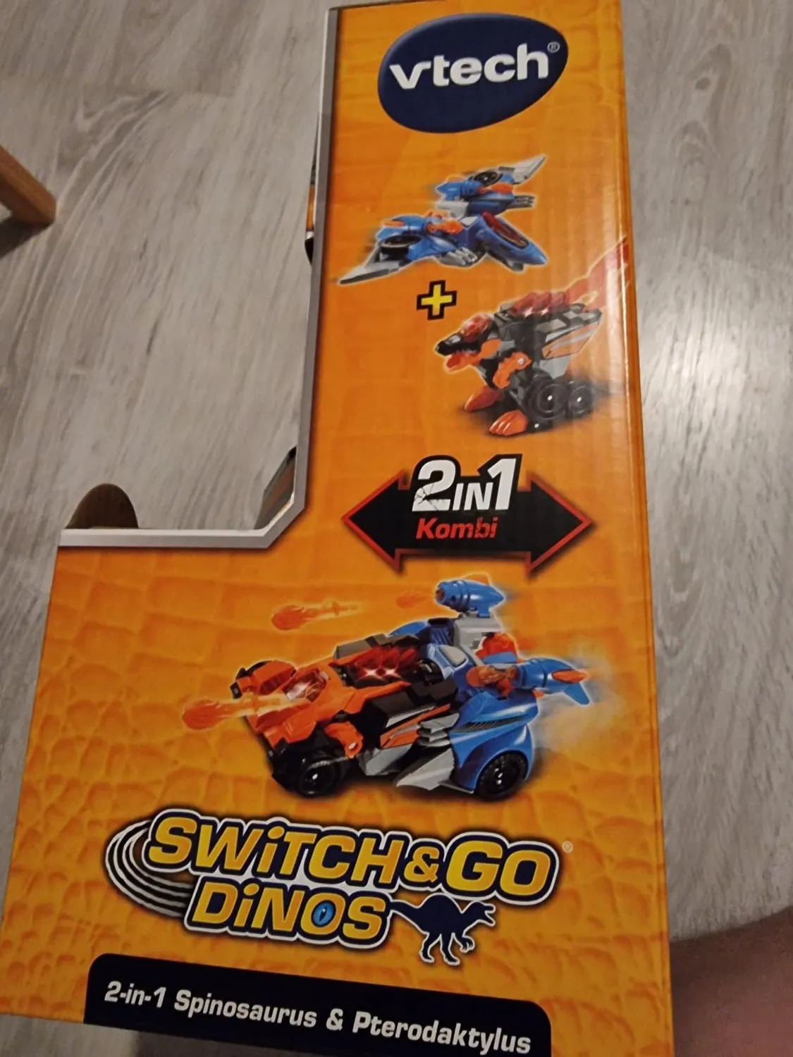 VTech Switch and Go Dinos Spinosaurus Spielzeug 2in1 mit Sound