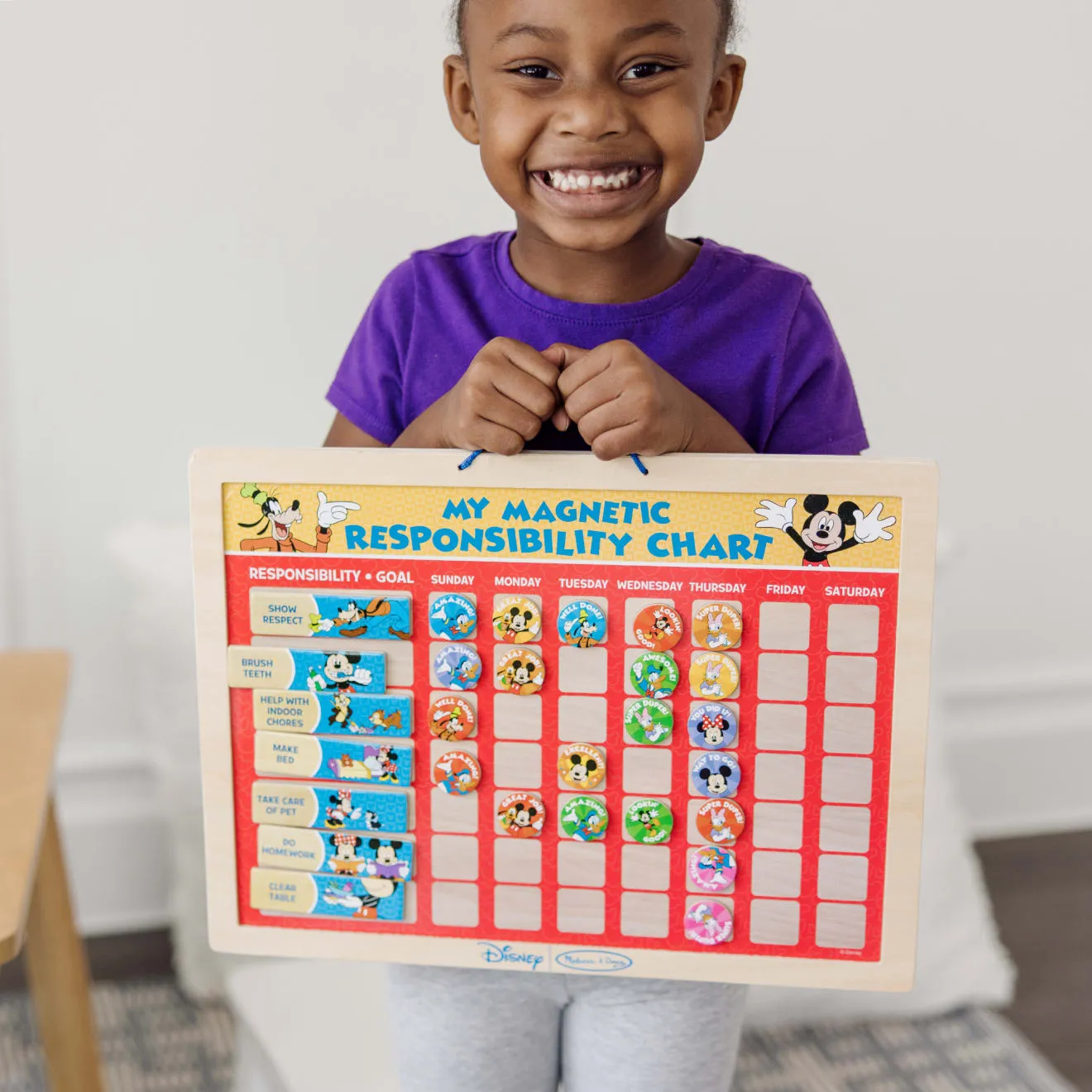 Melissa & Doug Mickey Mouse Magnettafel Belohnung 90 Magnete
