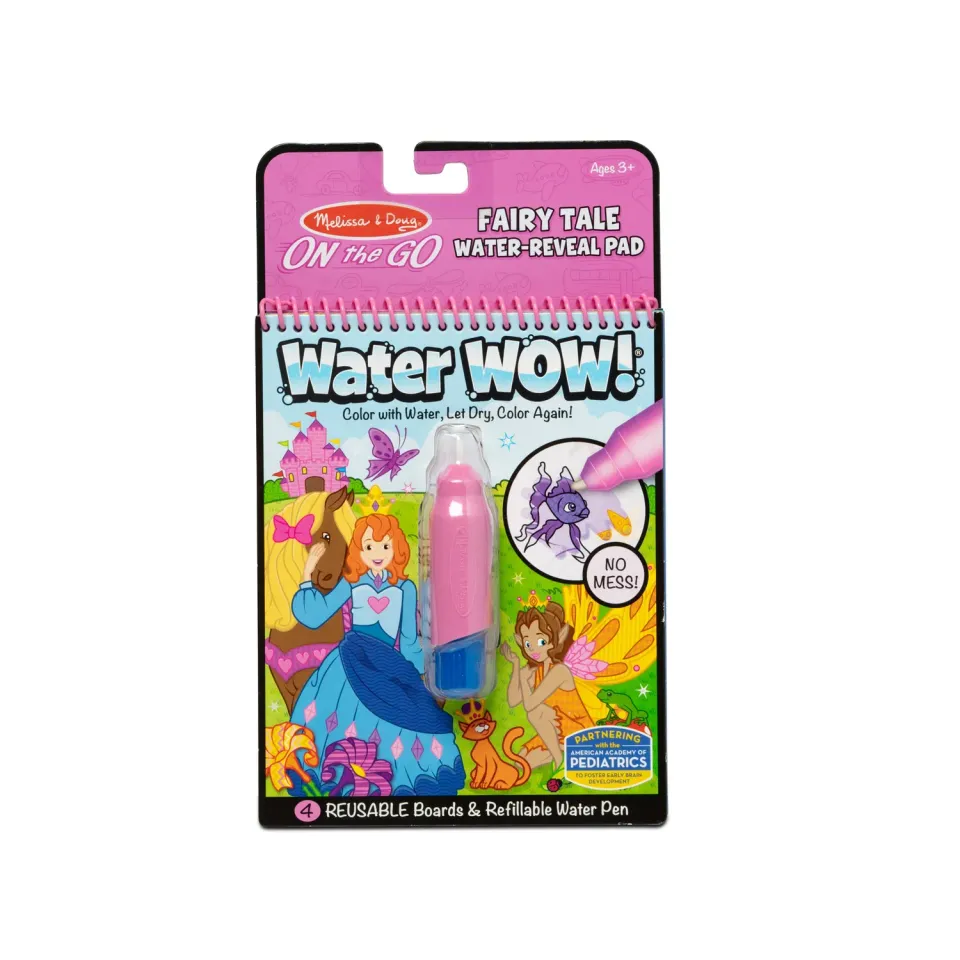 Melissa & Doug Water Wow Märchen Wassermalbuch Feen