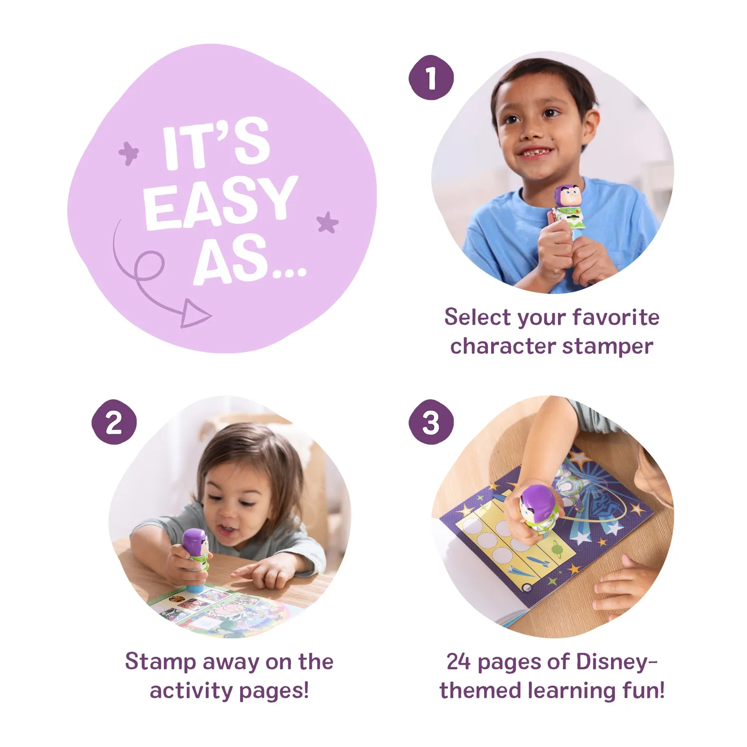 Melissa & Doug Sticker WOW! Buzz Lightyear Stickerbuch