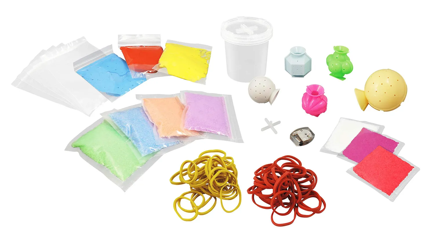 Buki Mega-Springbälle 2164 Flummis Bastelset 12-fach