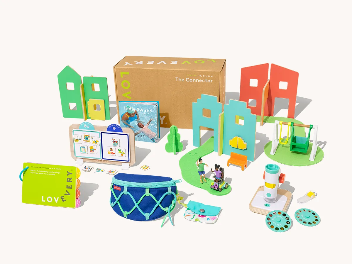 Lovevery The Connector Play Kit Spielset 49-51 Monate flexibel