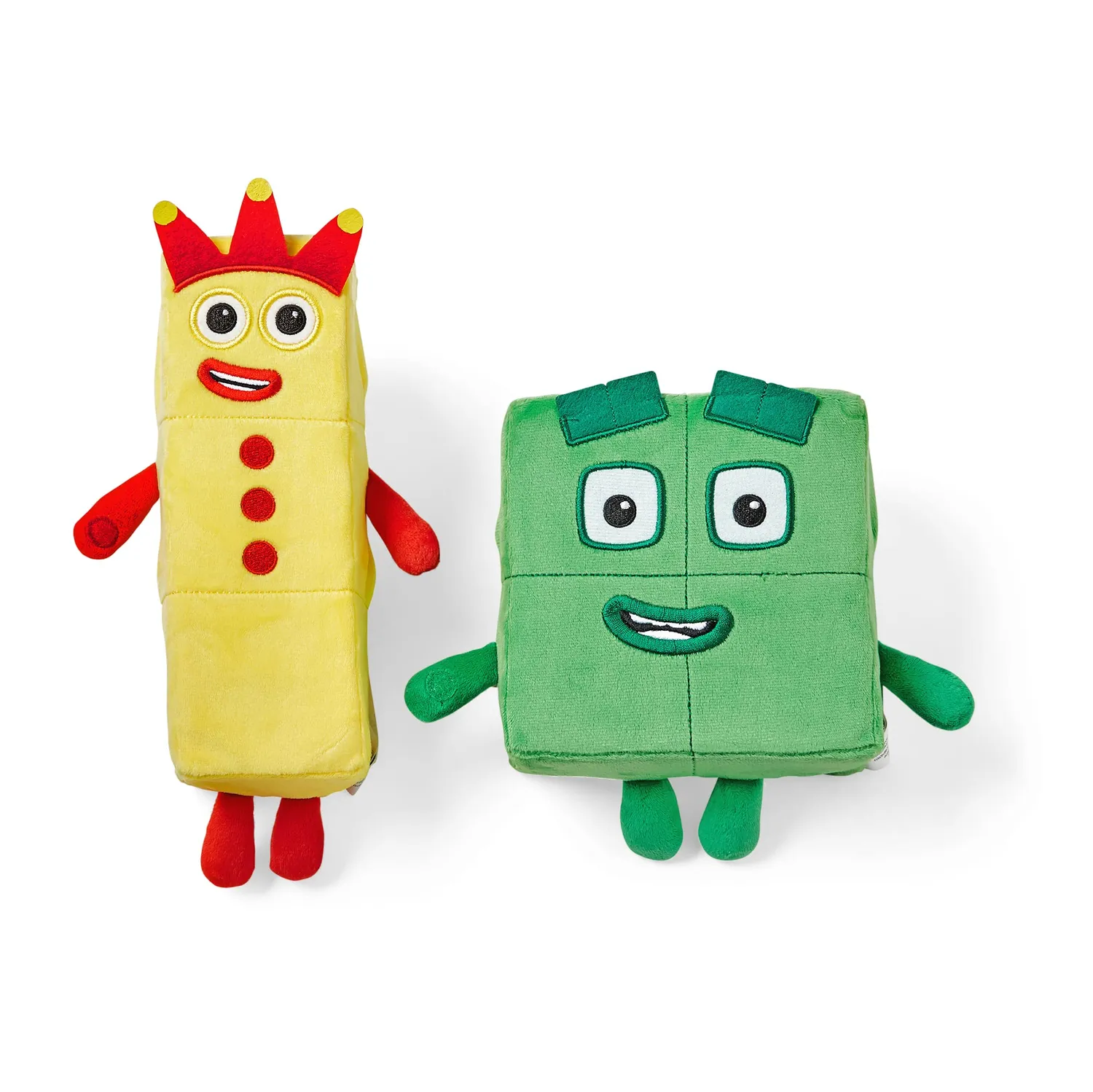 Learning Resources Numberblocks Drei und Vier Plüsch 2er-Set