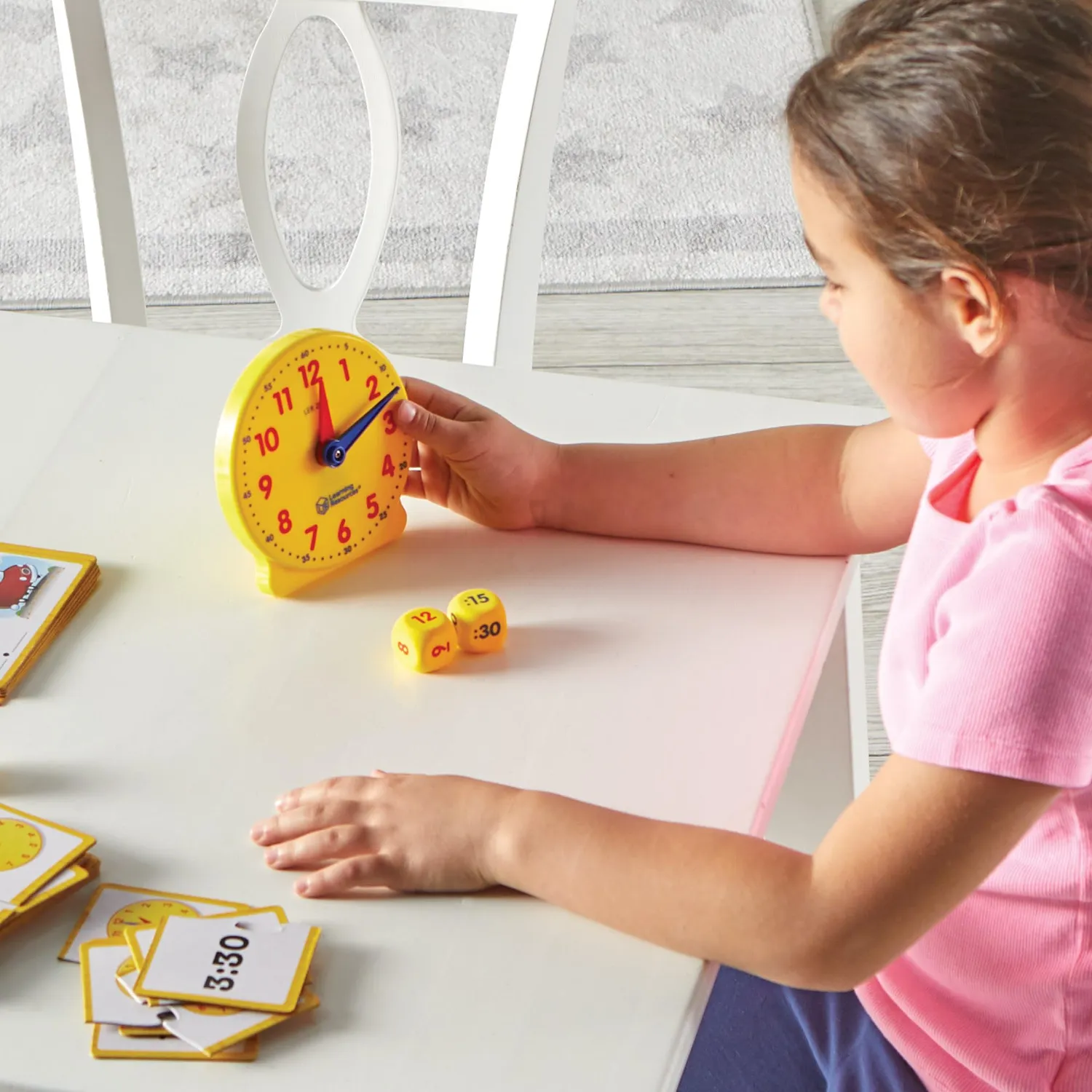 Learning Resources Zeit Spielset Uhr lernen analog digital