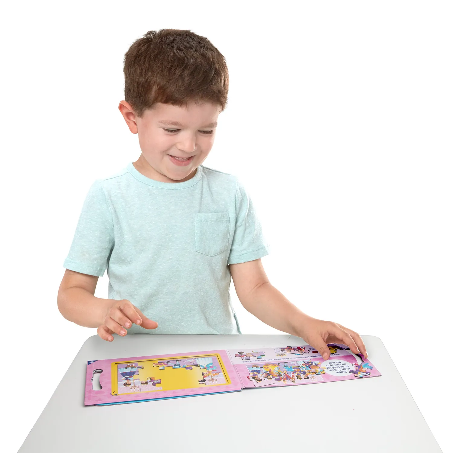 Melissa and Doug Magnetpuzzle Prinzessin 2x15 Teile Reise