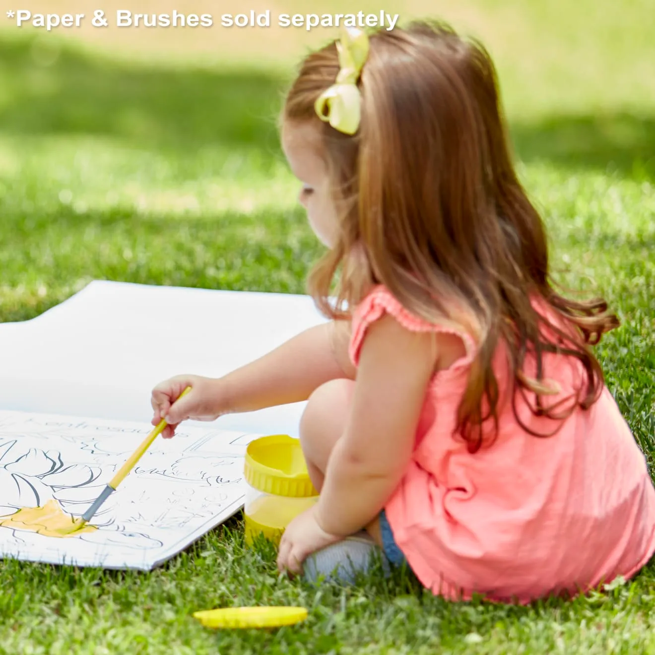 Melissa & Doug Spill-proof Malkbecher Auslaufsicher 4er Set Farben