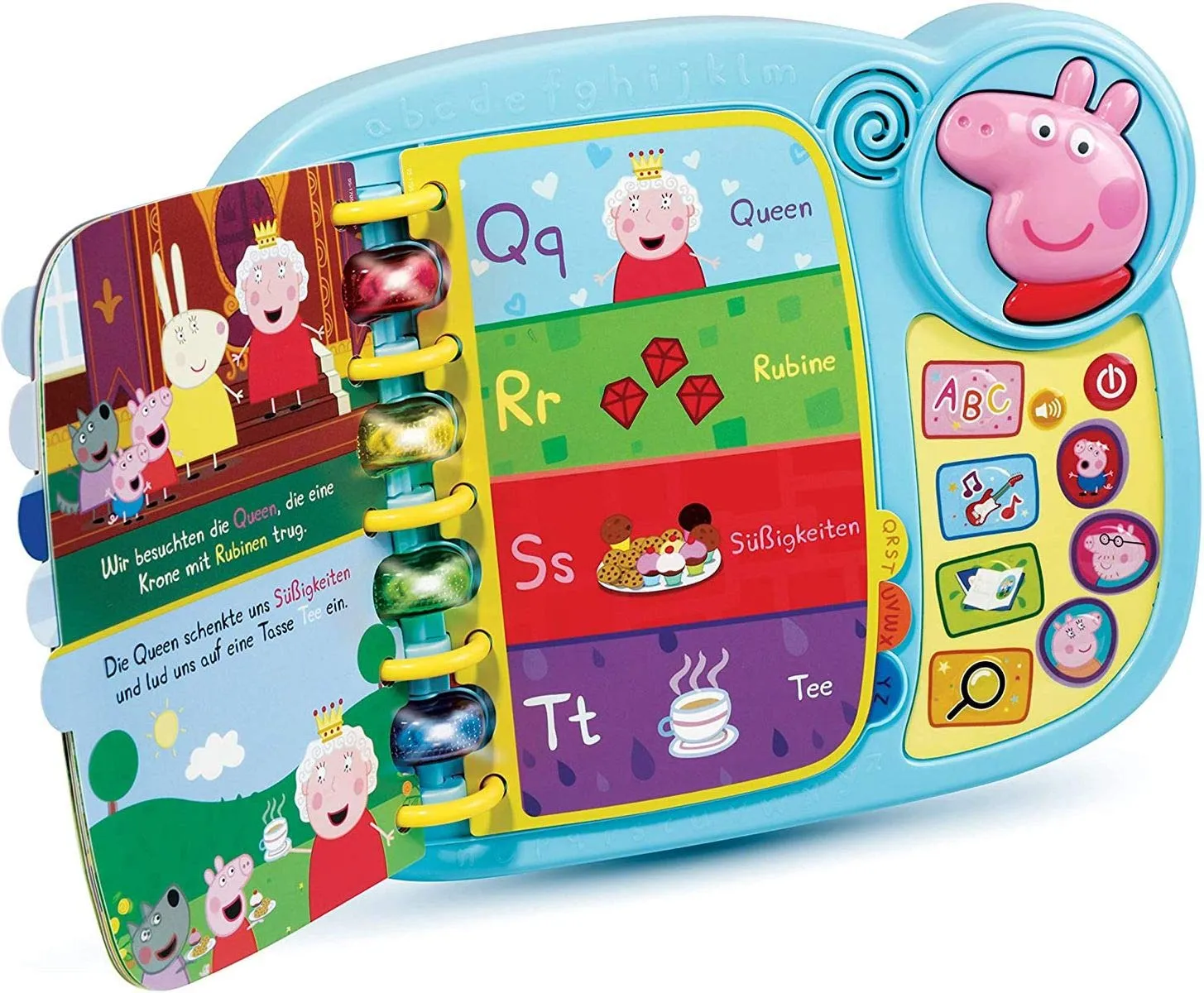 Vtech Peppas ABC-Buch Lernbuch für Kinder 2-5 Jahre
