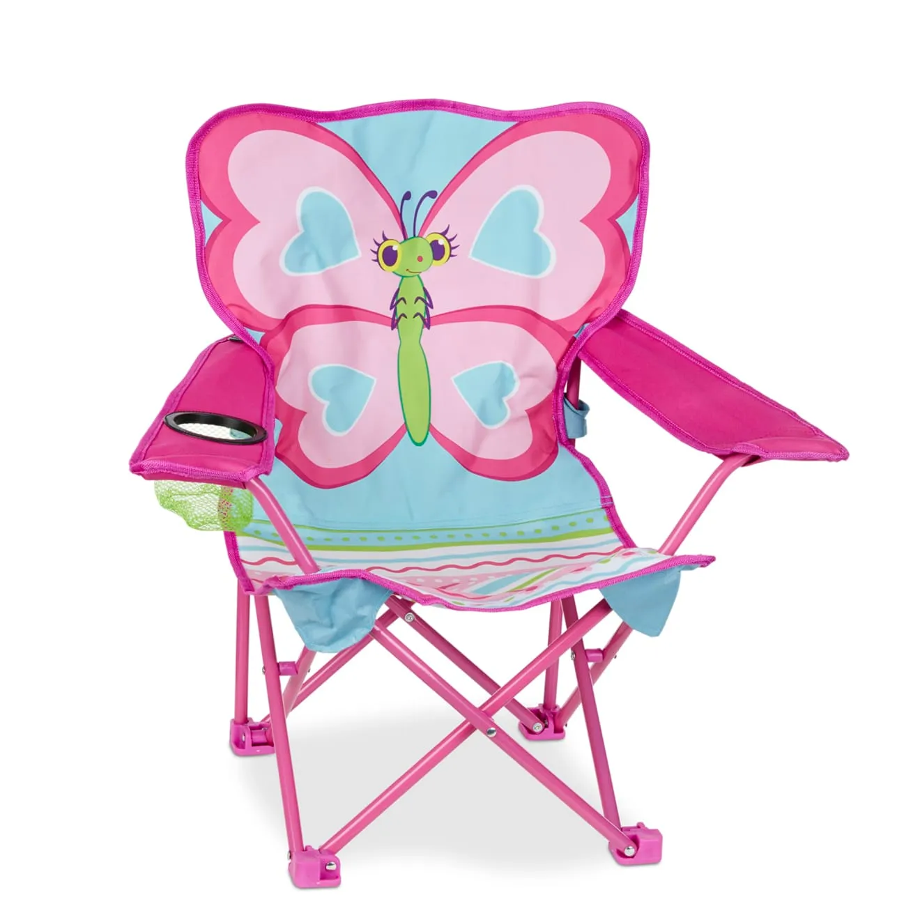 Melissa & Doug Cutie Pie Butterfly Camp Chair Faltstuhl Schmetterling