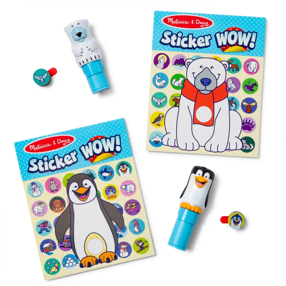 Melissa & Doug Sticker WOW Winter Sticker-Set 900er