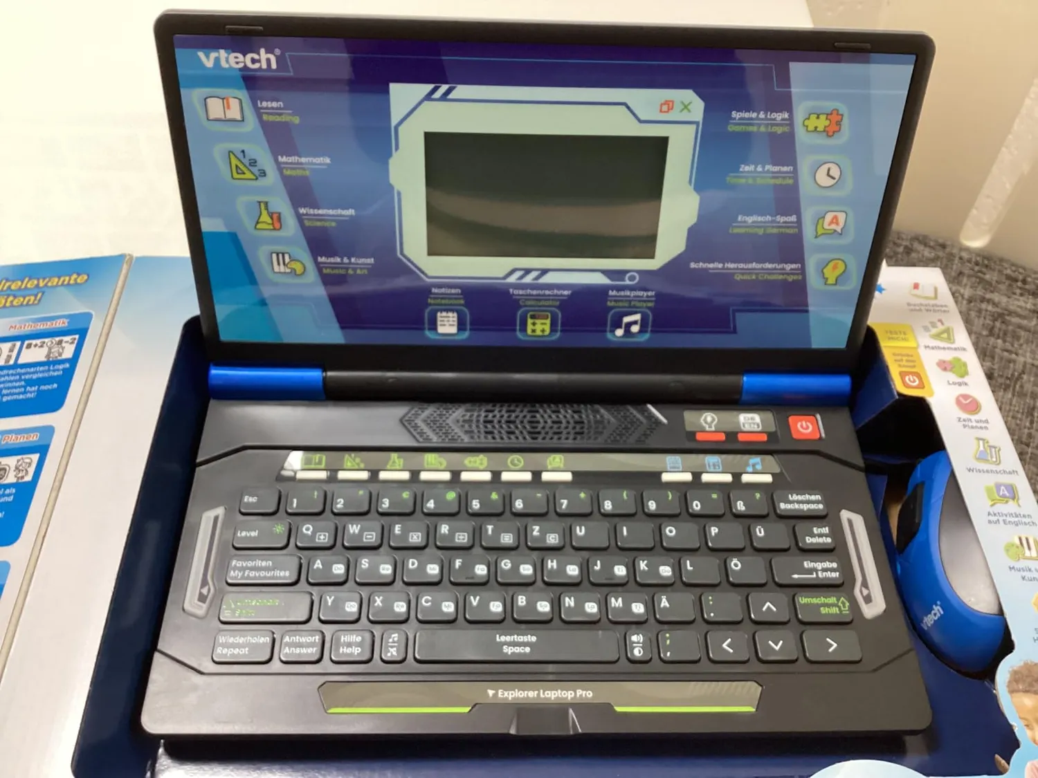 VTech Explorer Laptop Pro Lerncomputer 164 Spiele Deutsch