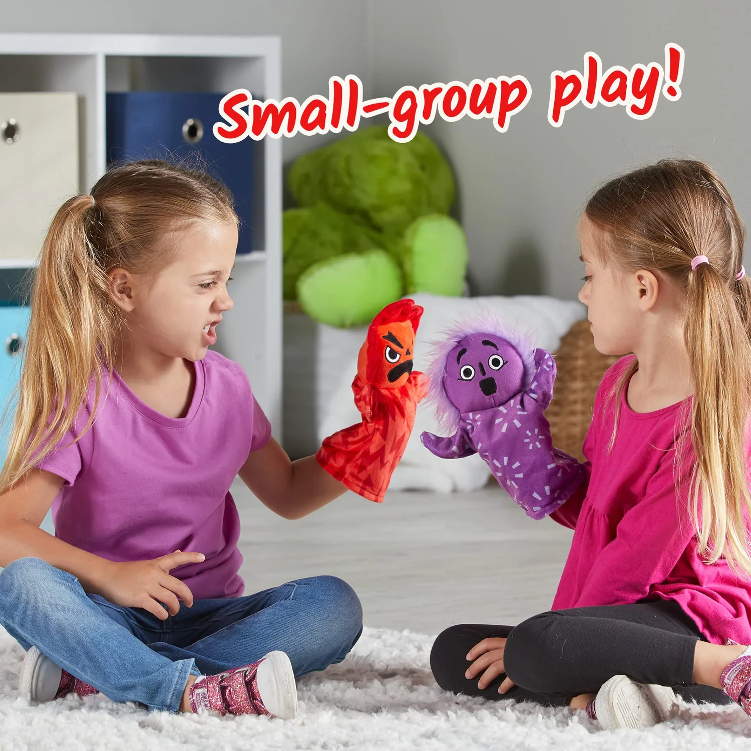 Learning Resources Feelings Family Handpuppen Set 5 Gefühle Stoff