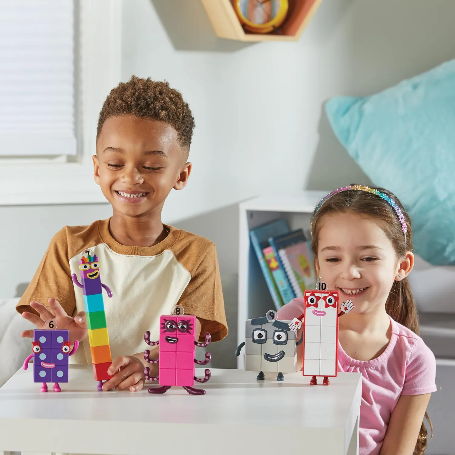 Learning Resources Numberblocks Freunde Sechs bis Zehn Spielfiguren 5er Set