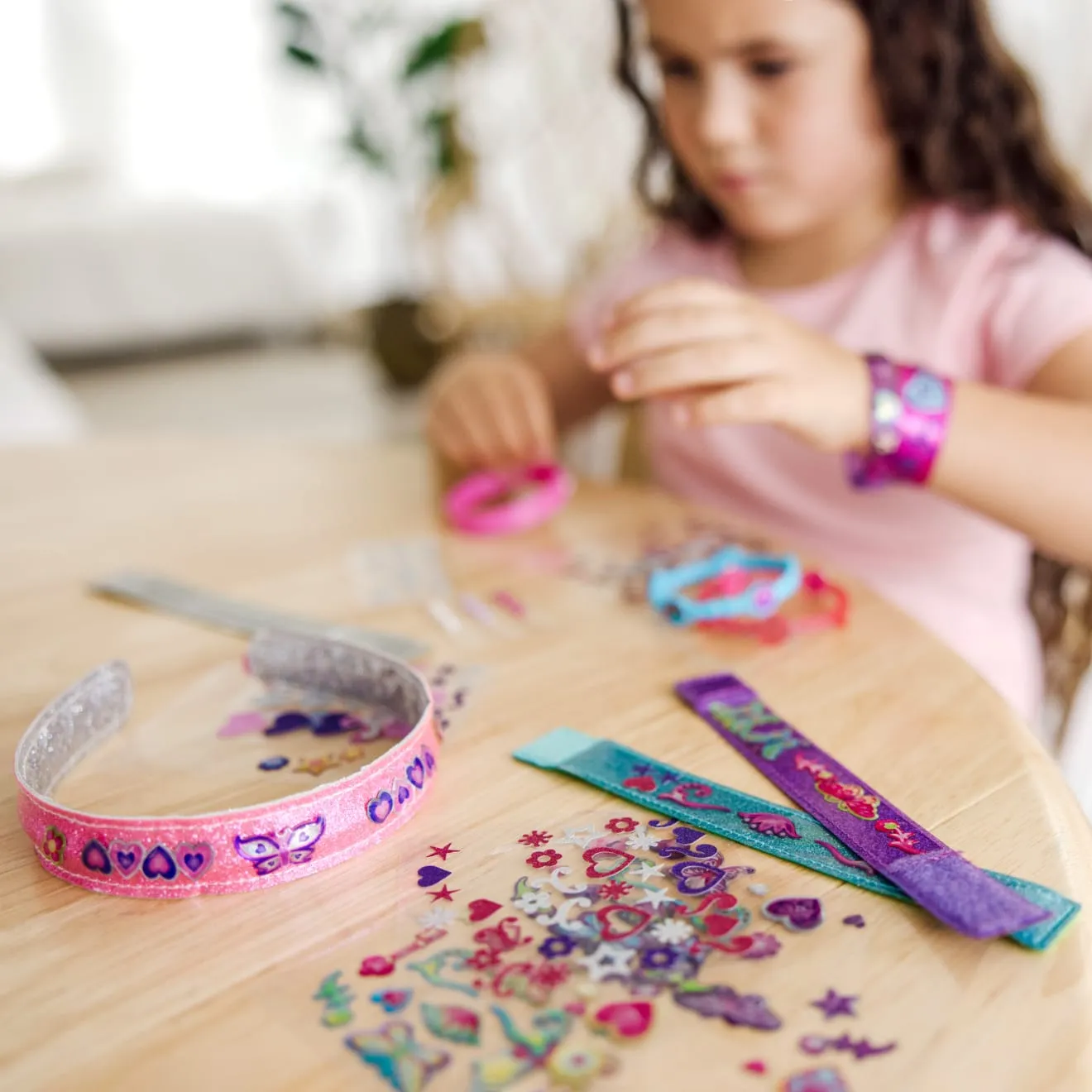 Melissa & Doug Schmuck Bastelset Armbänder Stirnbänder
