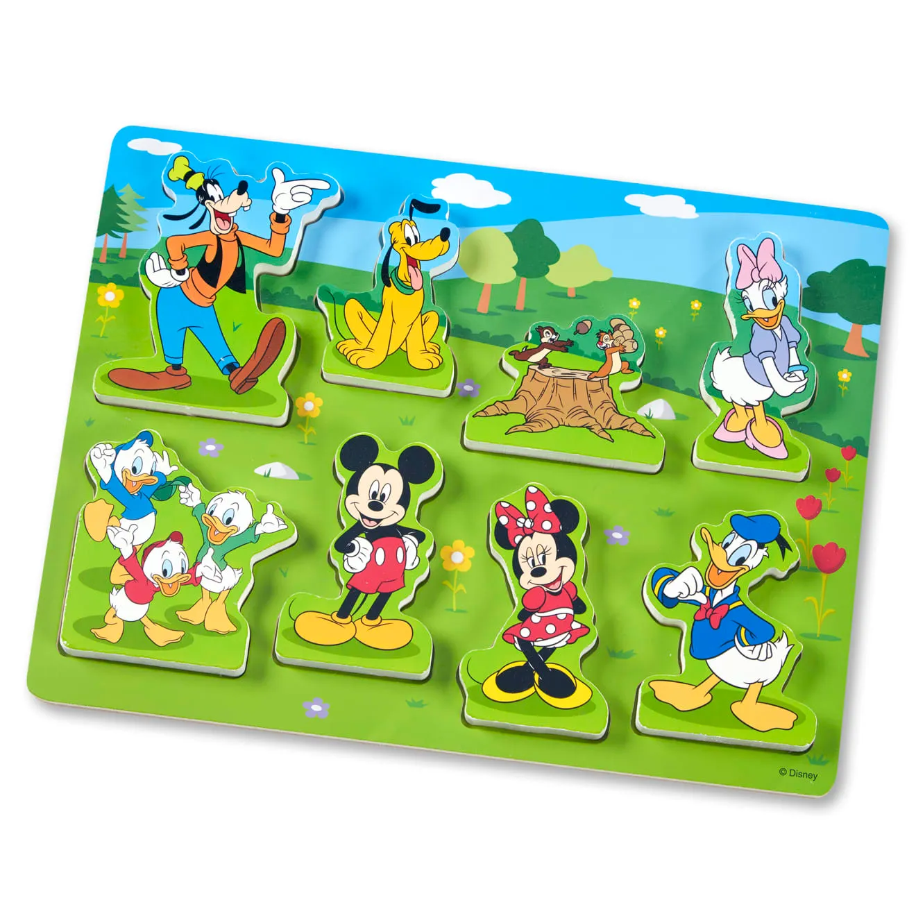 Melissa & Doug Disney Mickey Mouse Holzpuzzle 8 Teile ab 2 Jahre