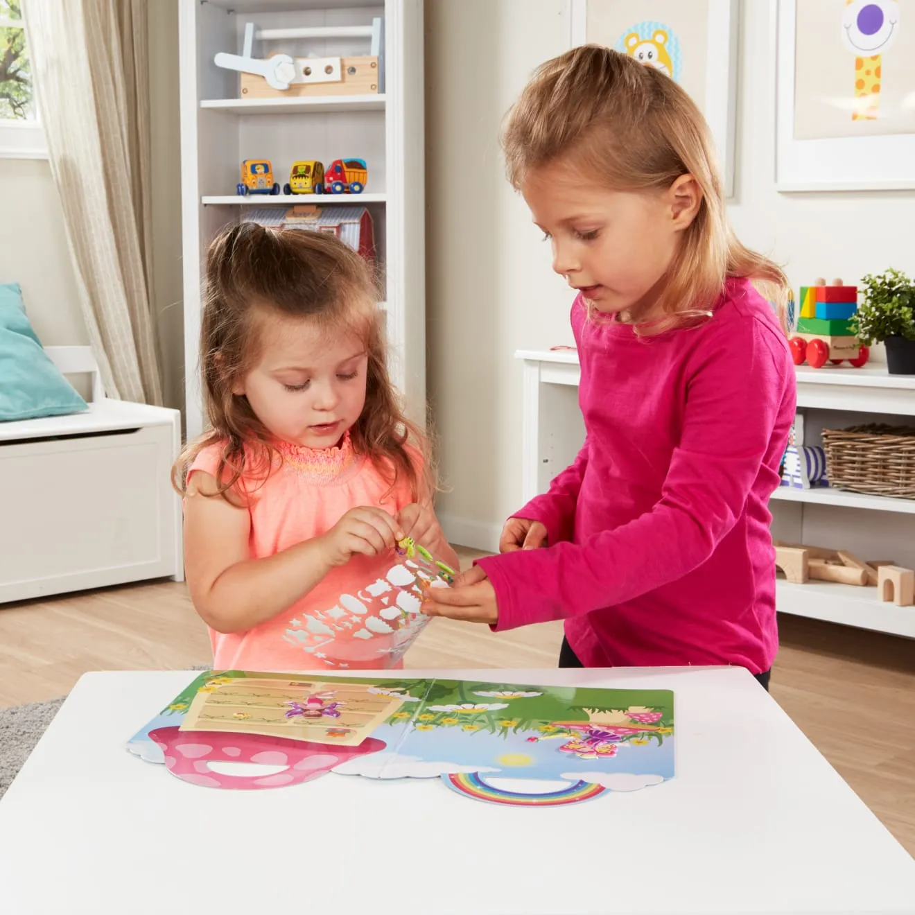Melissa & Doug Puffy Stickers Play Set Fairy Sticker-Set Fee 75-teilig