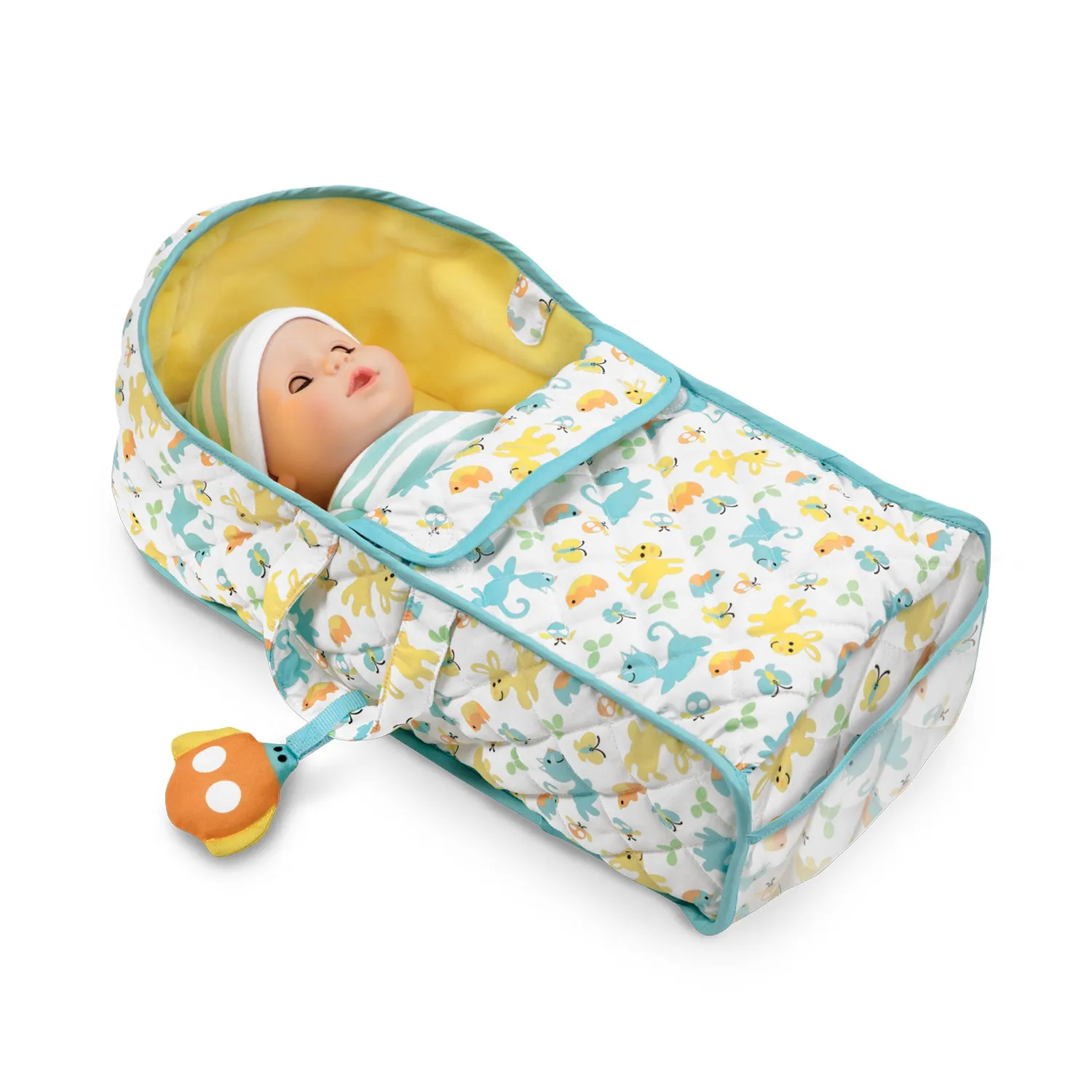 Melissa & Doug Mine to Love Stubenwagen Puppen-Set Stoff