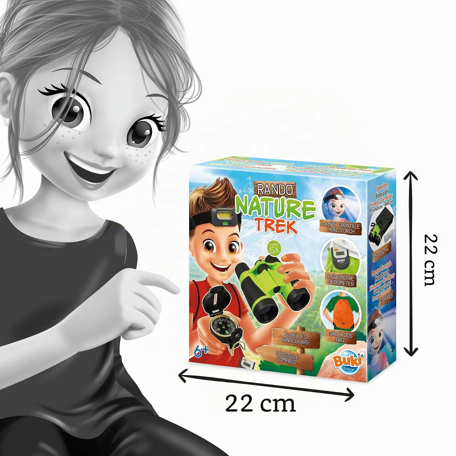 Buki BN014 Naturerkundungen Entdecker-Set ab 6 Jahren
