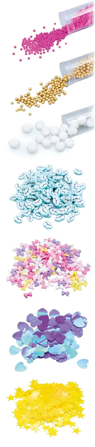 Buki France FK008 DIY-Stift Kawaii Bastelset Gelb