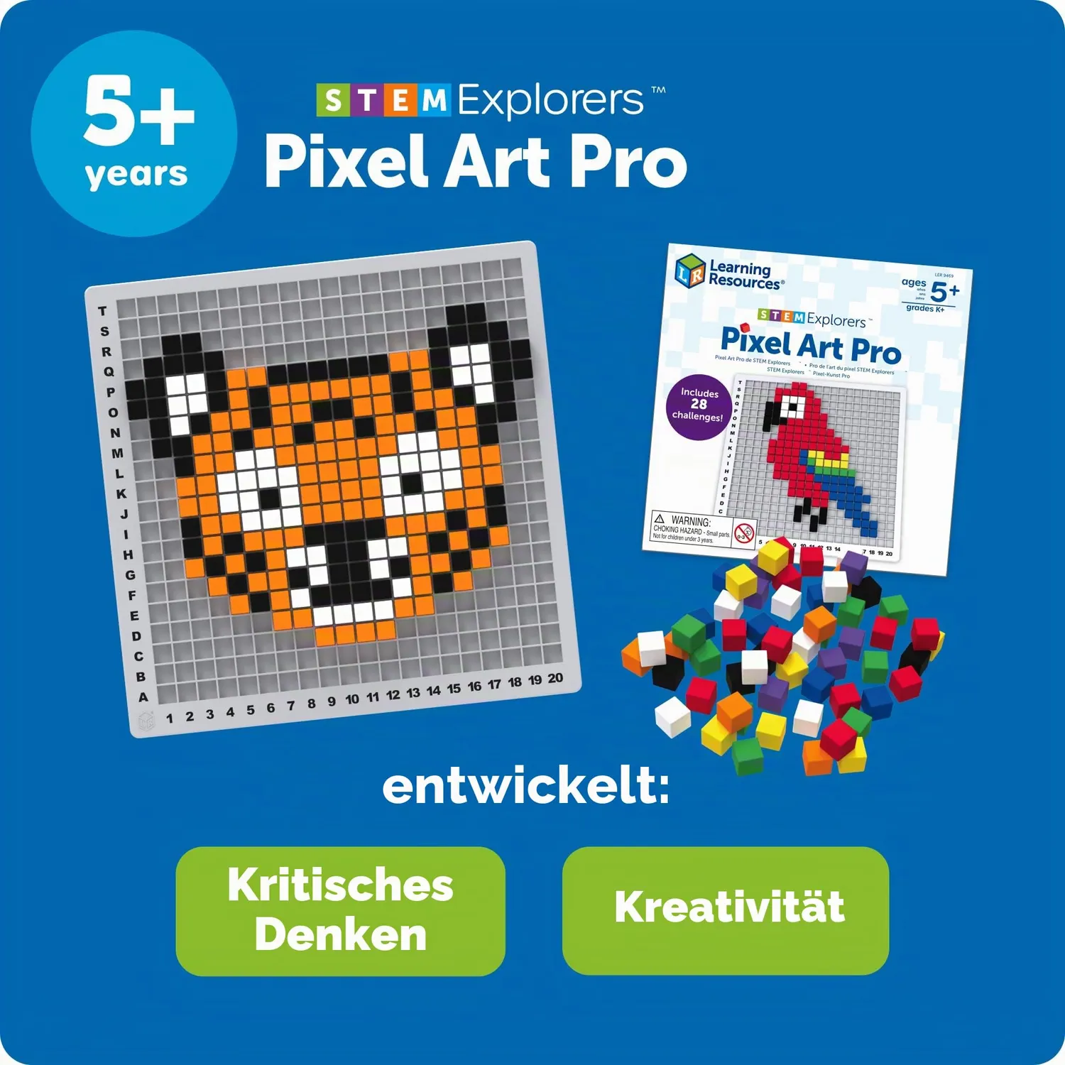 Learning Resources STEM Explorers Pixel Art Pro Set