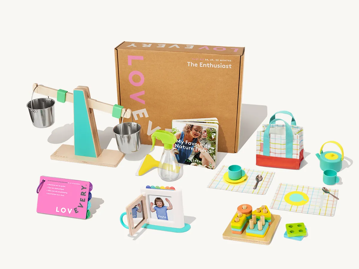 Lovevery Enthusiasten-Set Spielset 2 Jahre Deutsch