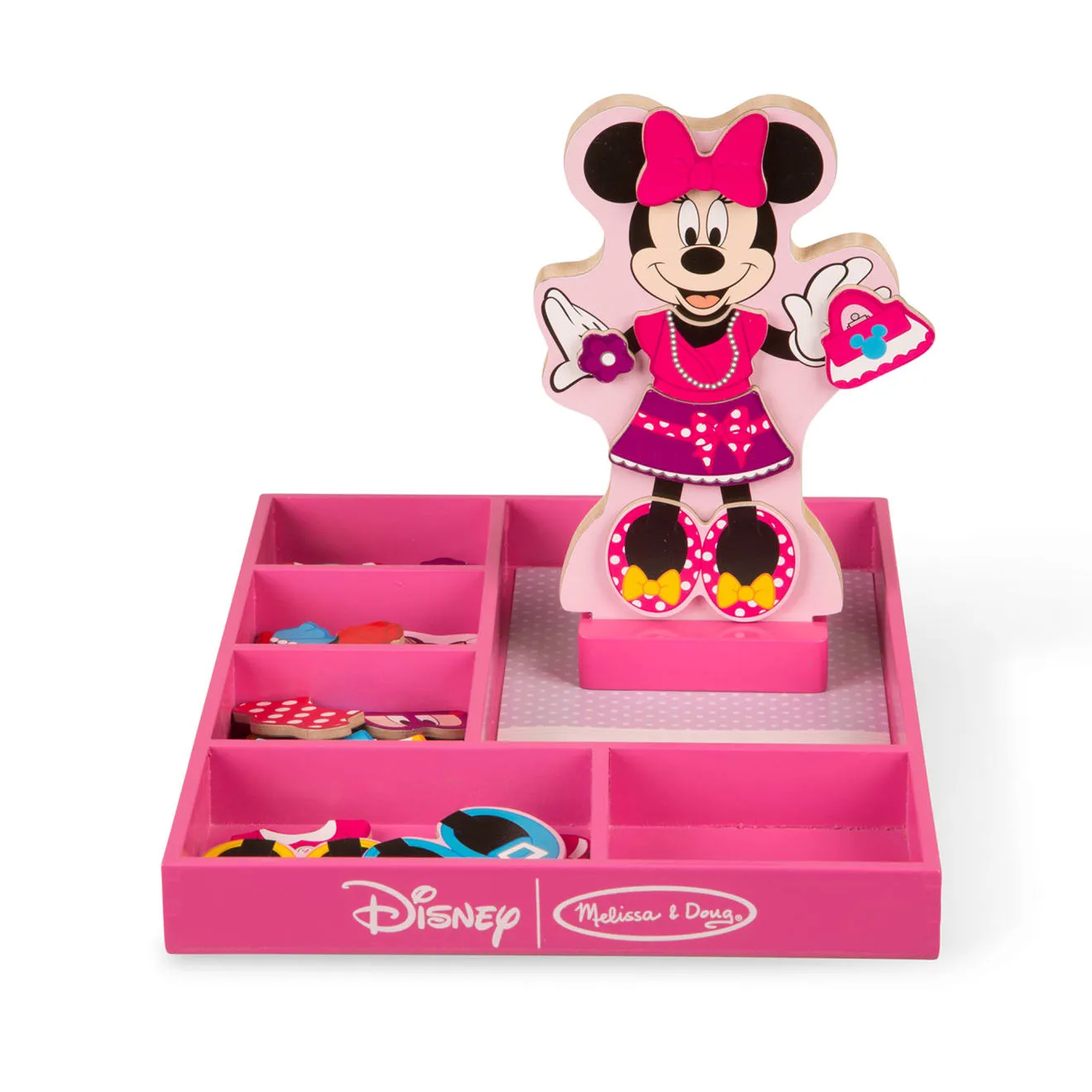 Melissa & Doug Disney Minnie Magnetpuppe Anziehspiel 35 Teile ab 3 Jahren