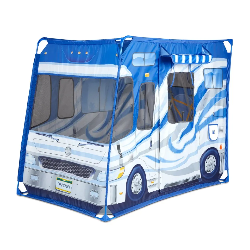 Melissa & Doug Let's Explore Camper Tent Spielzelt mit Tasche