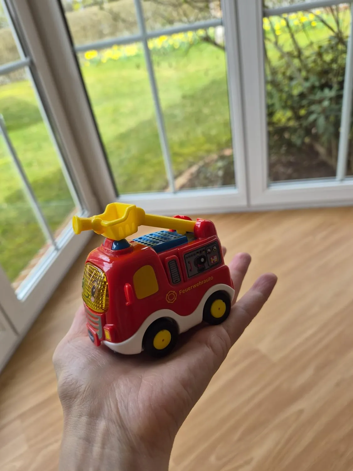 VTech Tut Tut Baby Flitzer Feuerwehrauto Spielauto mit Leiter