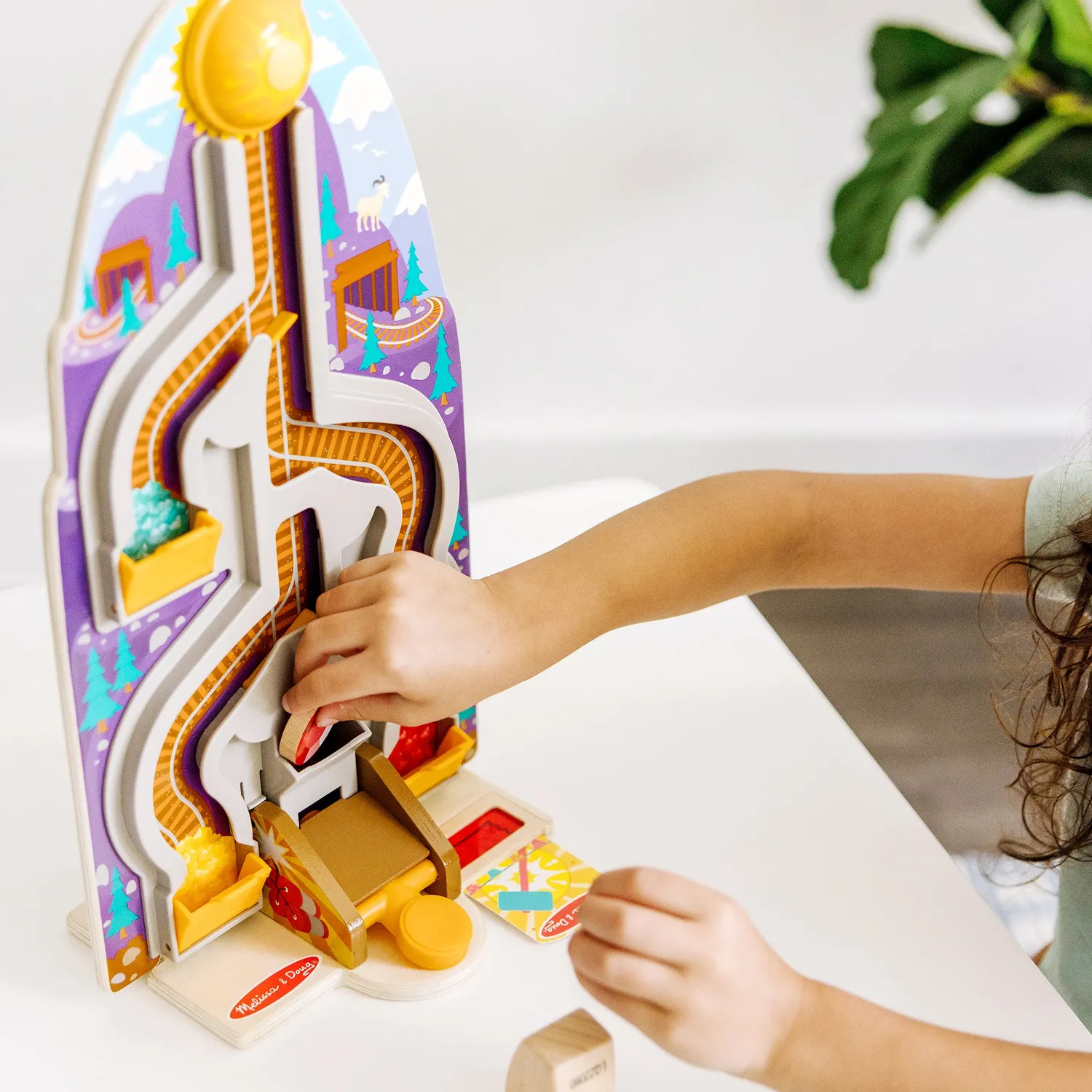 Melissa & Doug Fun at the Fair Ring the Bell Jahrmarktspiel Holz