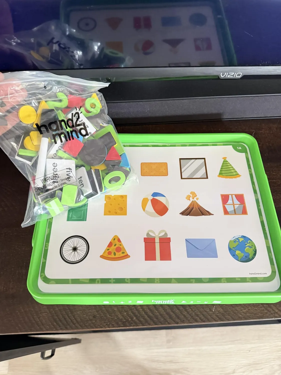 Learning Resources Zahlen & Formen Tablett Magnetspiel Vorschule