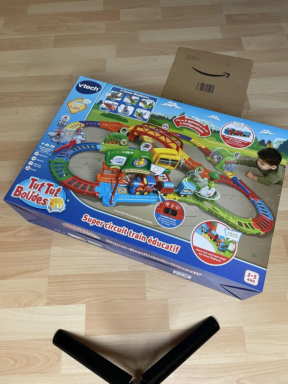 VTech Tut Tut Bolides Super Circuit Eisenbahn Adam Zug