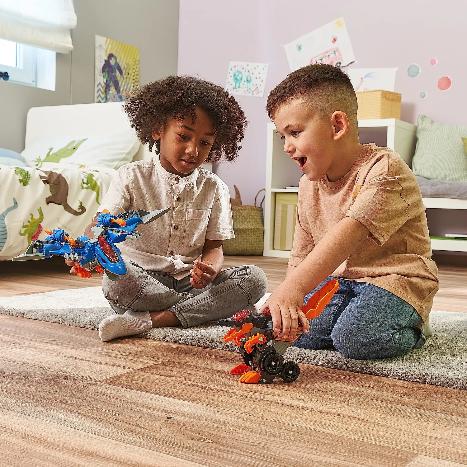 VTech Switch and Go Dinos Spinosaurus Spielzeug 2in1 mit Sound
