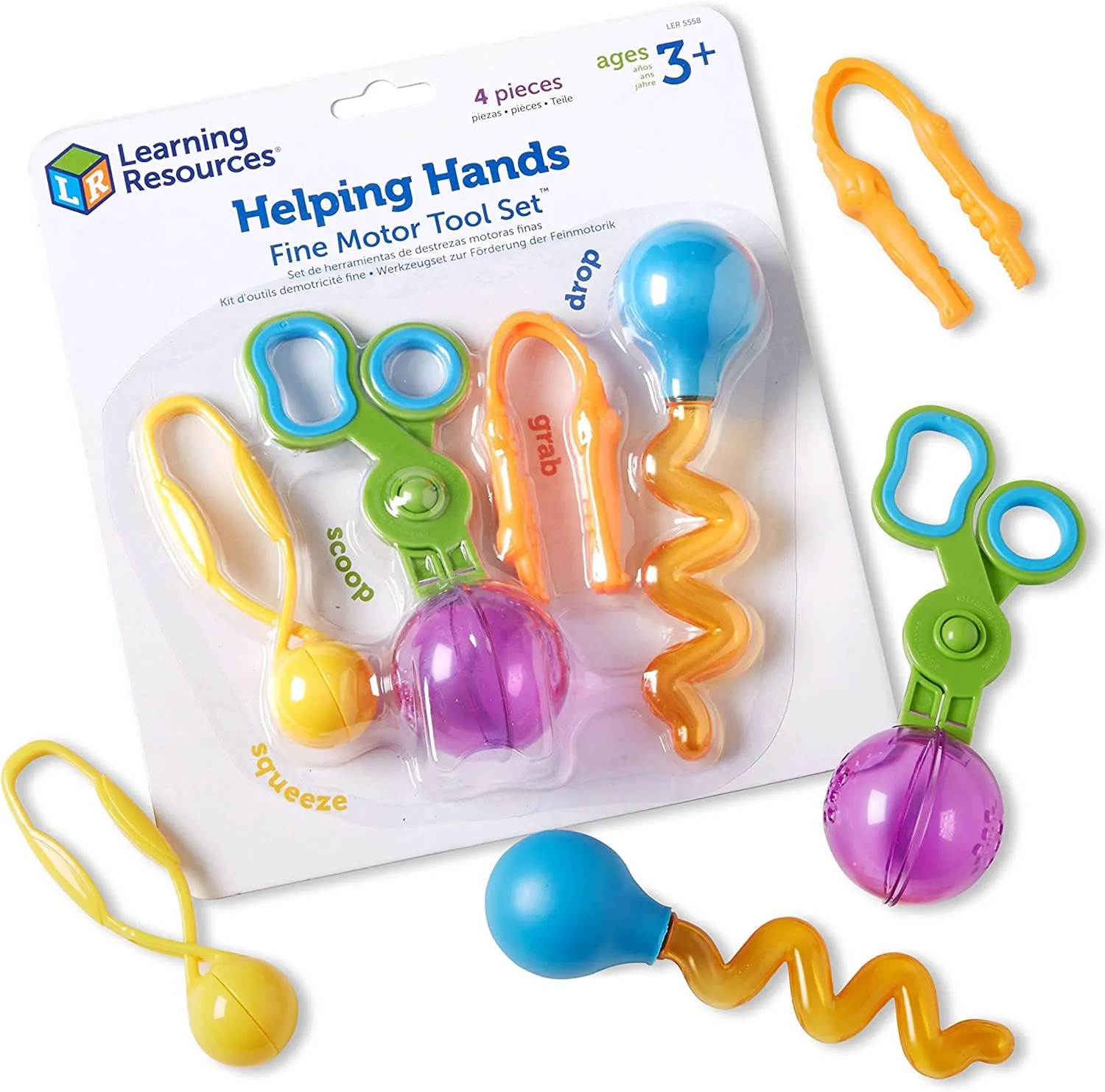 Learning Resources Skill Builders Tri-Grip Zange Motorikspielzeug einfarbig