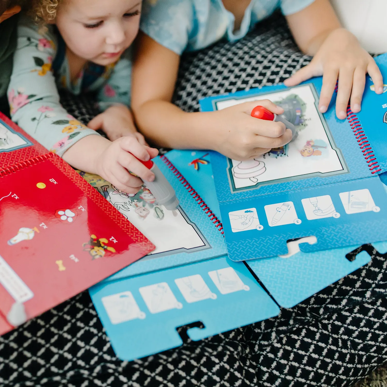 Melissa & Doug PAW Patrol Water Wow Malbuch 3er-Set mit Wasserstift