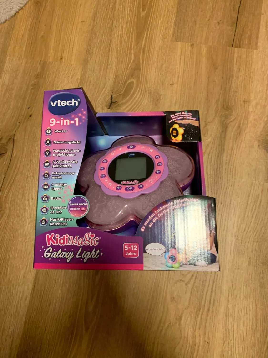 VTech KidiMagic Galaxy Light Kinderwecker Projektion