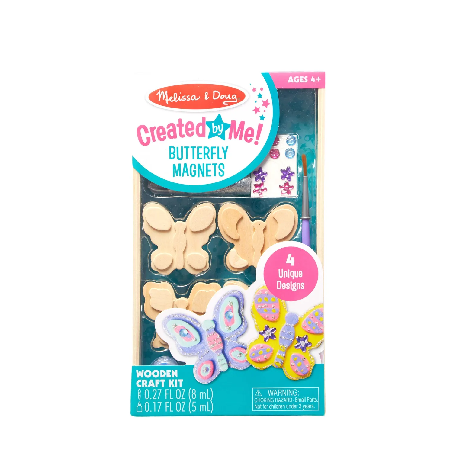 Melissa & Doug Created by Me Schmetterling Magnet Bastelset