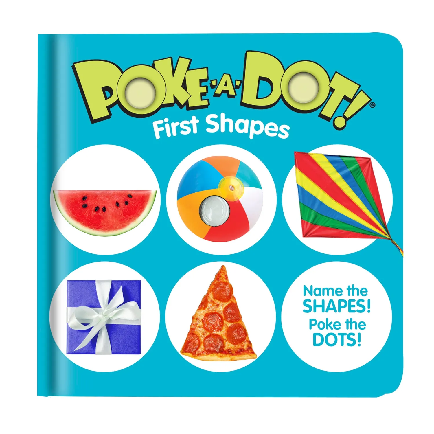 Melissa & Doug Poke-a-Dot First Shapes Pappbuch Formen ab 1 Jahr