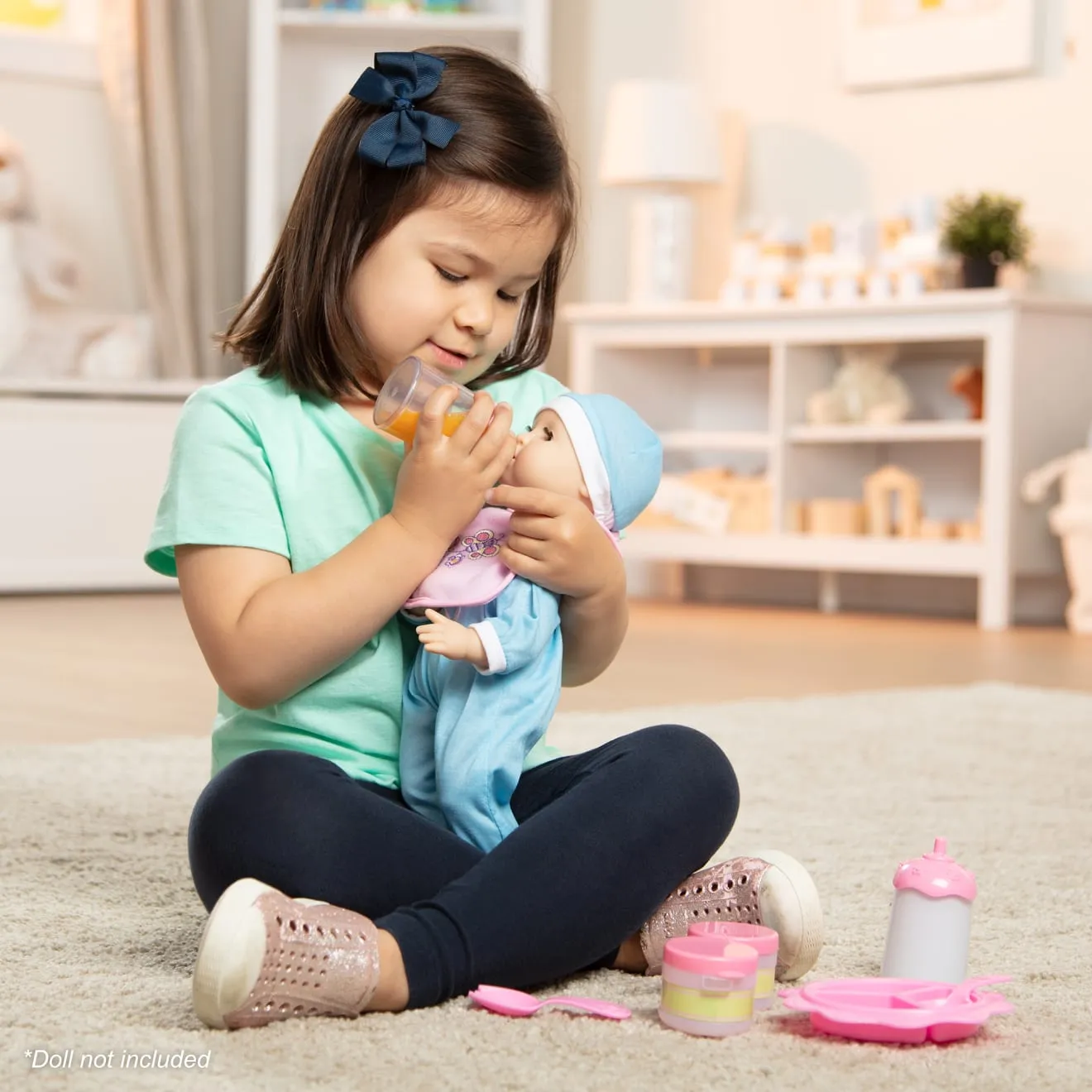 Melissa & Doug Mine to Love Baby Food Puppenzubehör 8-teilig