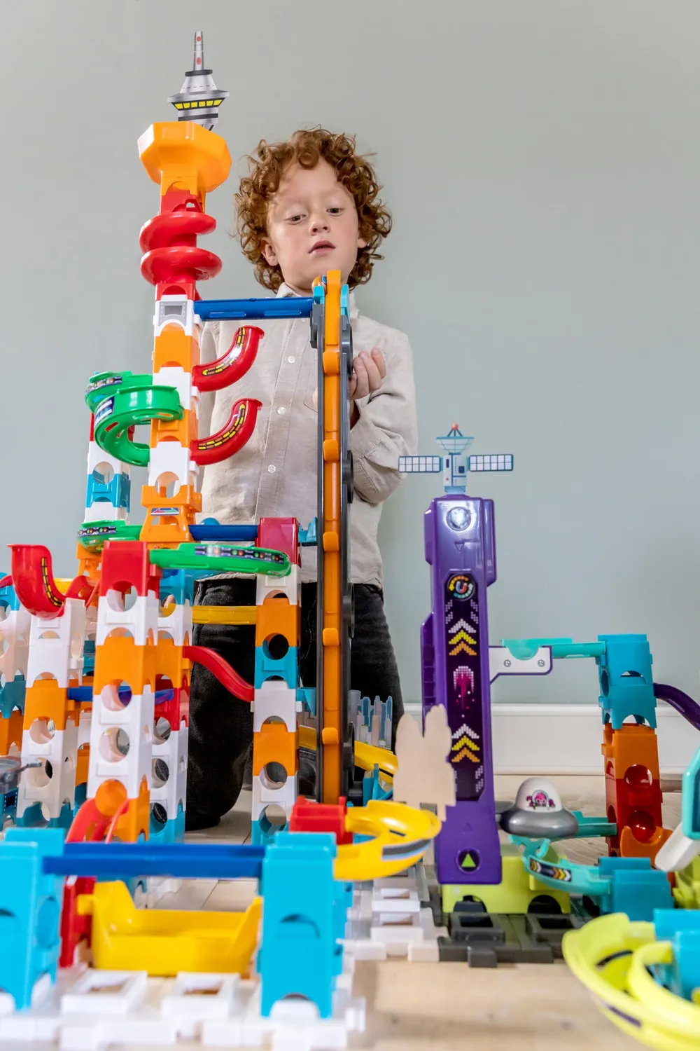 VTech Marble Rush Super Sky Tower XL Murmelbahn 143-tlg