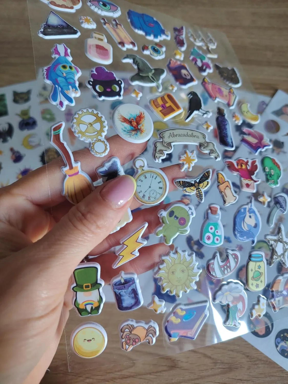 Buki France FK020 Stickertasche 200 Märchen A5 Gold