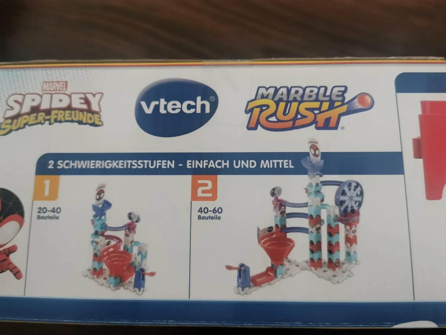 VTech Marble Rush Spidey Super Spin Challenge SP300 Murmelbahn