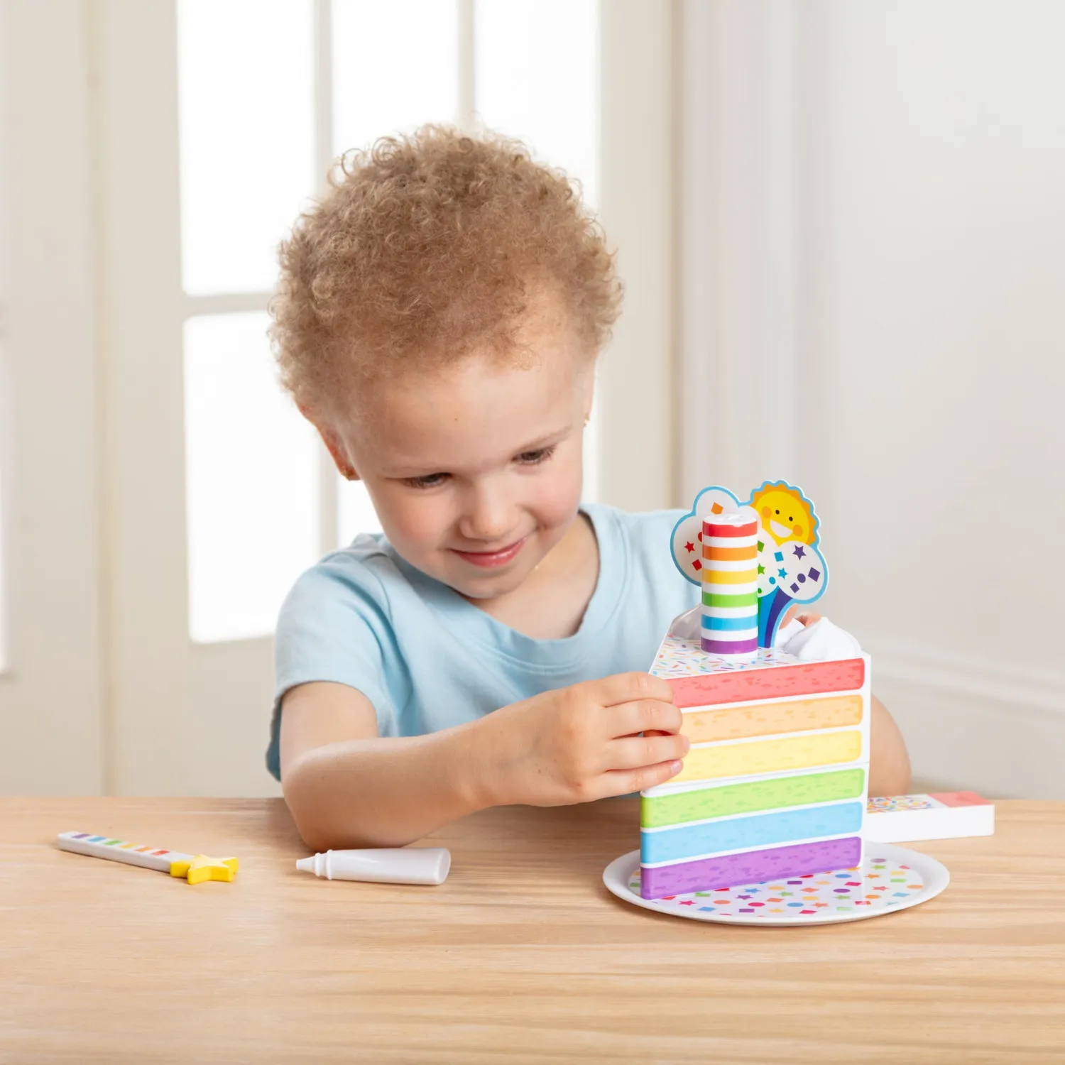 Melissa & Doug Birthday Surprise Tortenstück Box magnetisch
