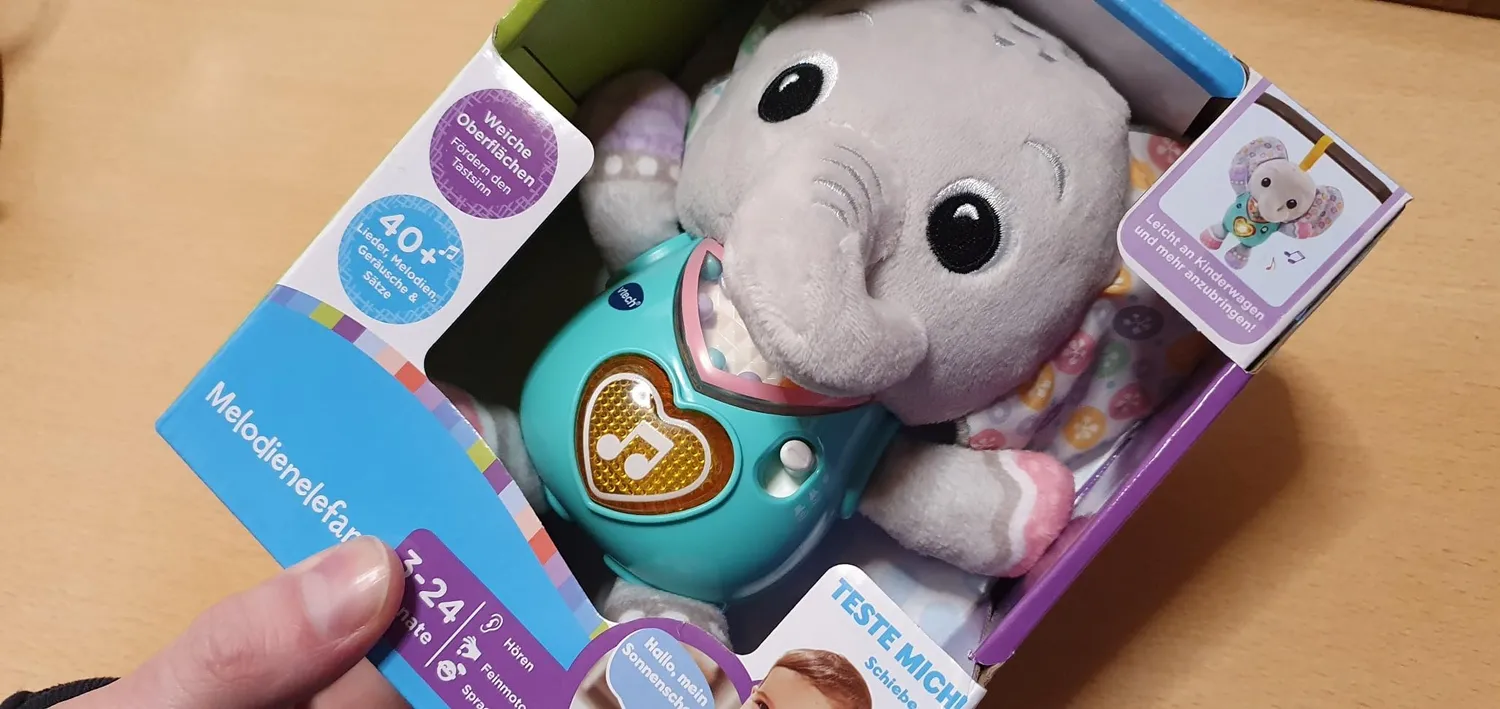 VTech Baby Melodienelefant Musikplayer Musikbox 9-36 Monate