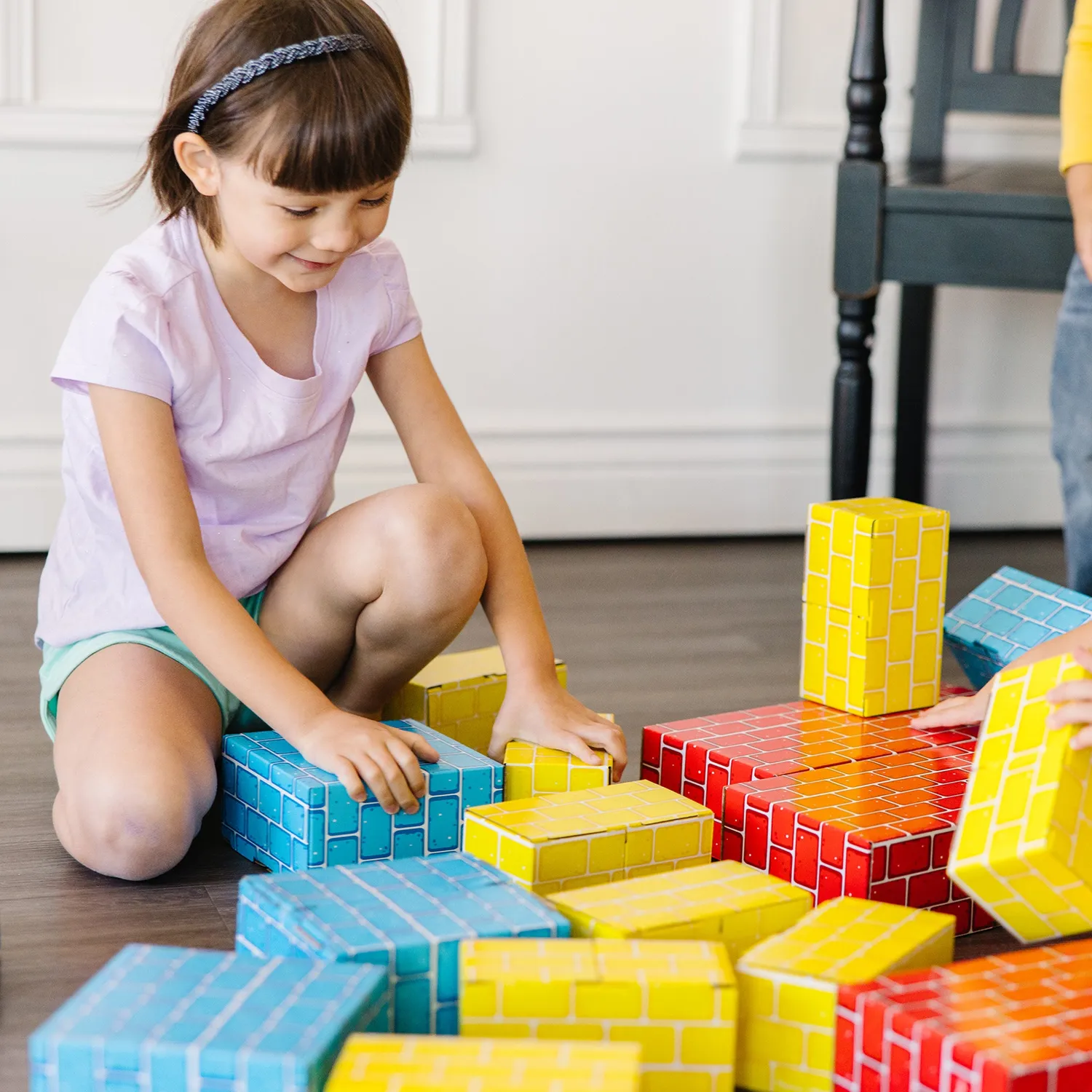 Melissa & Doug Deluxe Jumbo Cardboard Blocks Bauklötze 40-tlg