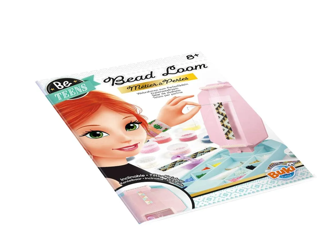 BUKI Be Teens BE001 Webrahmen Perlenarmbänder Set 15 Stück